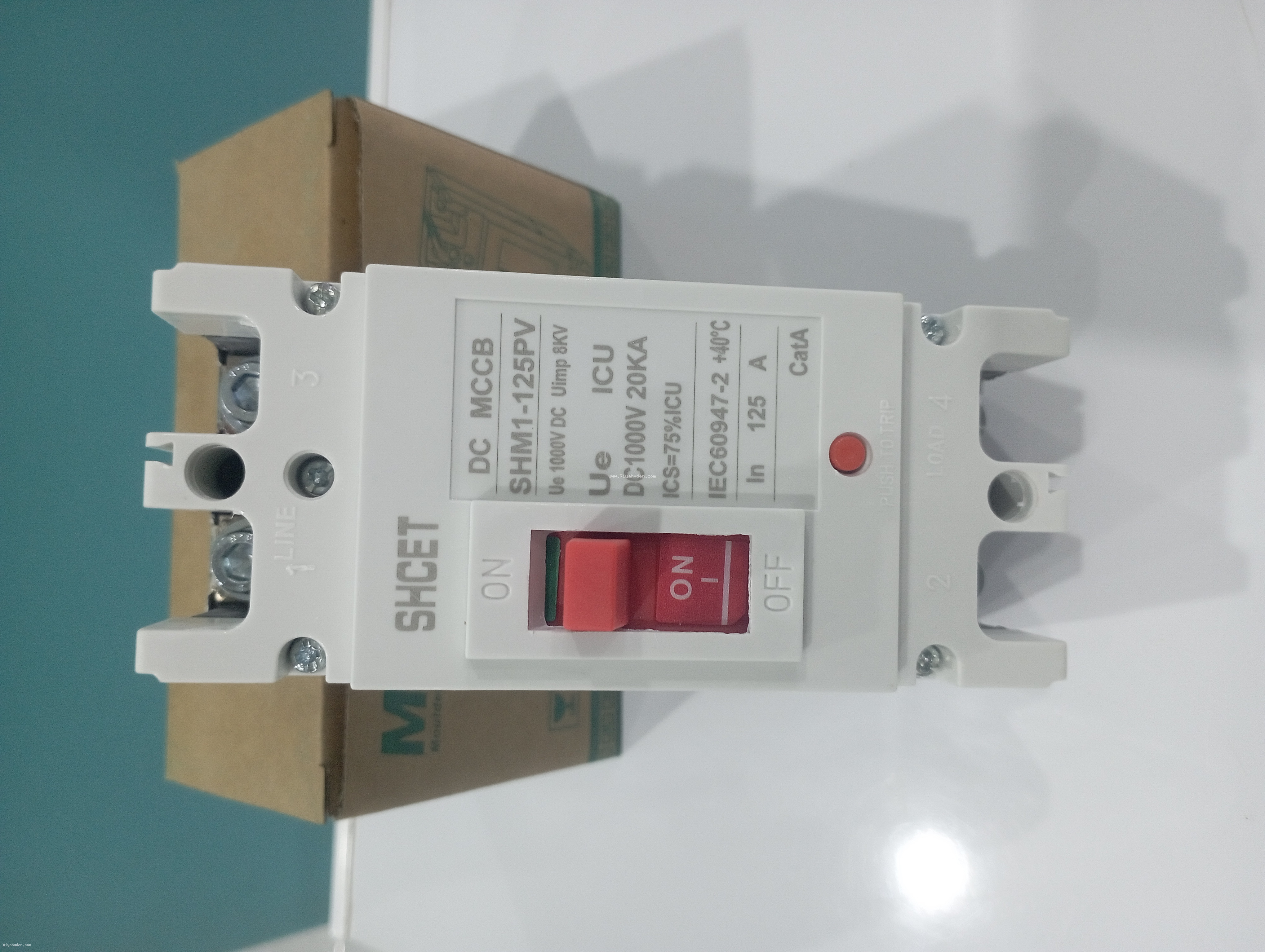 قاطع MCCB 2 خط 125 أمبير - حماية صناعية